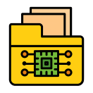 Data Management and Intelligence Icon
